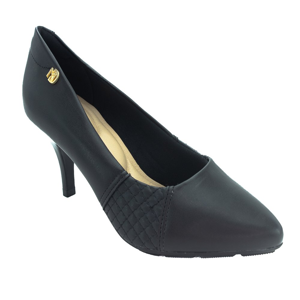 Scarpin Feminino Modare 7013.636 - Preto Preto 2