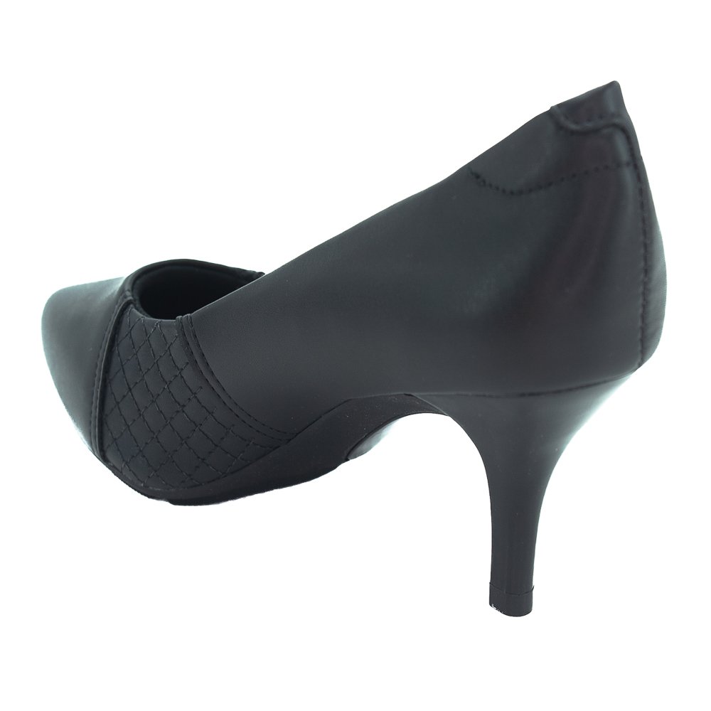 Scarpin Feminino Modare 7013.636 - Preto Preto 3