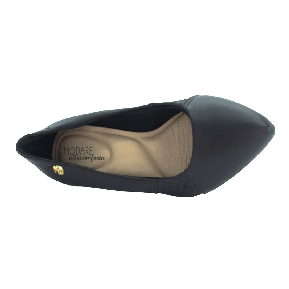 Scarpin Feminino Modare 7013.636 - Preto Preto 5