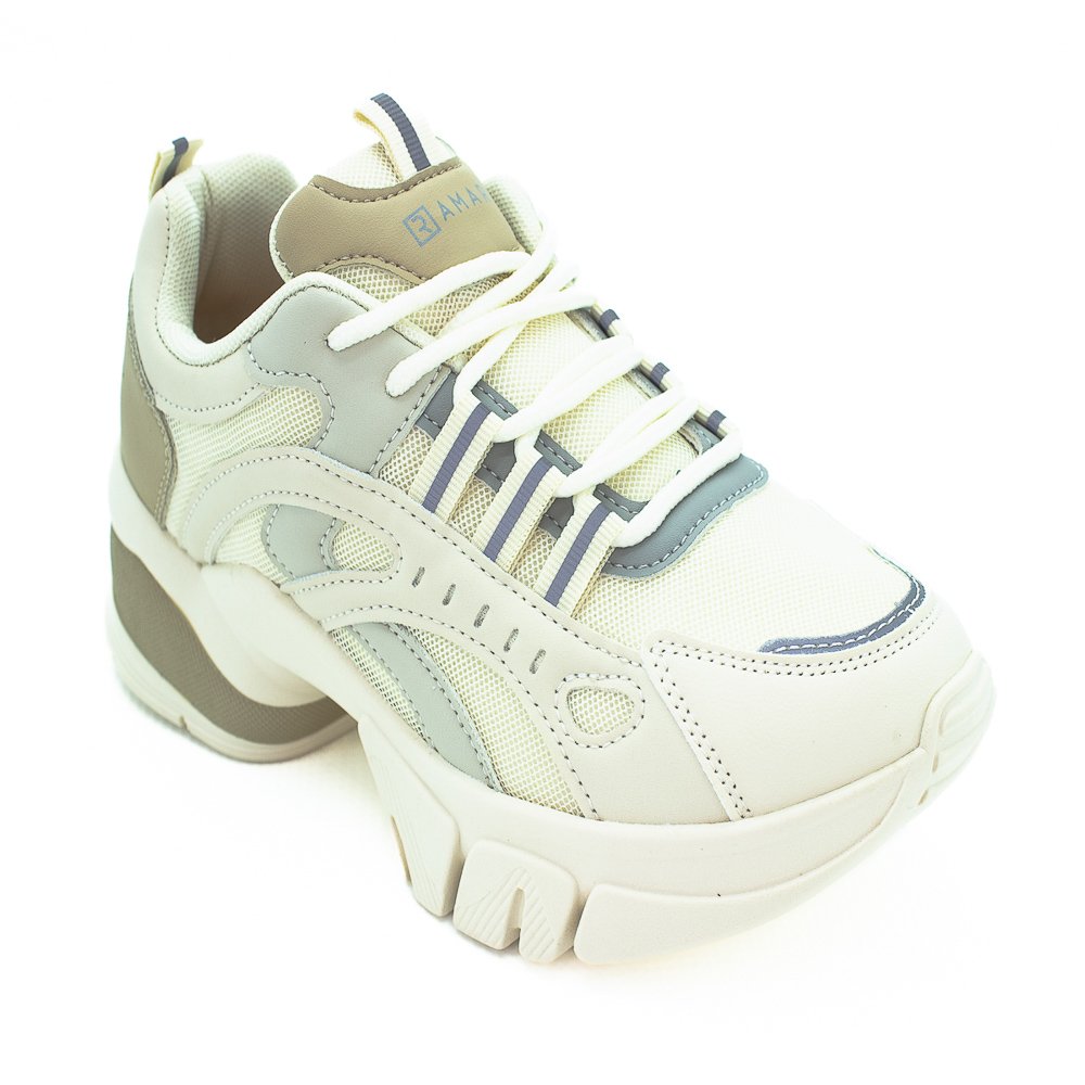 Tênis Feminino Ramarim 24-80231 - Off White Branco 2