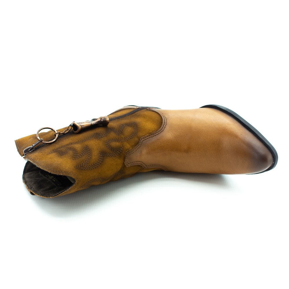 Bota Feminina Perlatto WES003 - Marrom Marrom 5