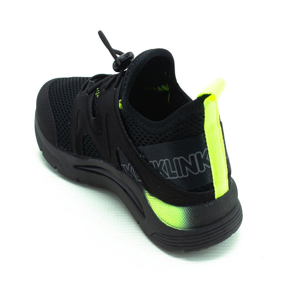 Tênis Infantil Menino Klin New Sport Kids - Preto Preto 3