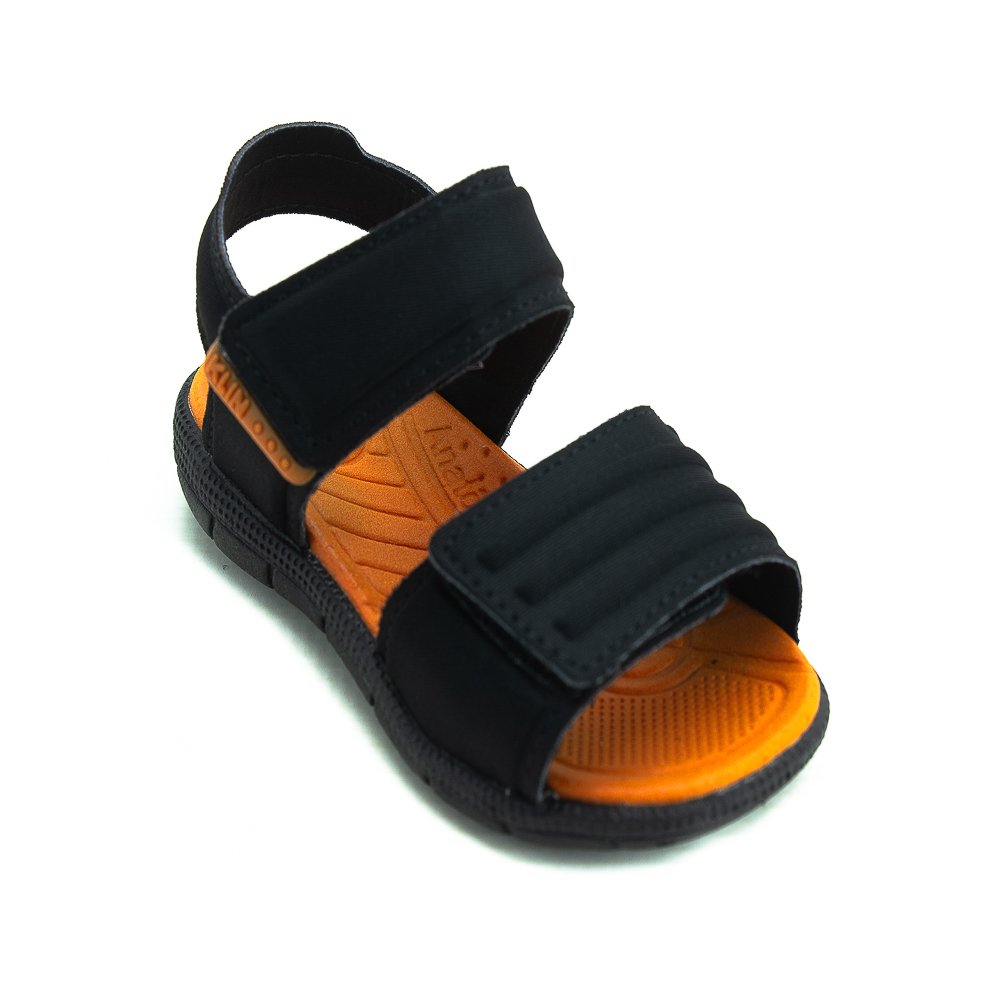 Sandália Infantil Menino Klin Tic Tac - Preto Preto 2