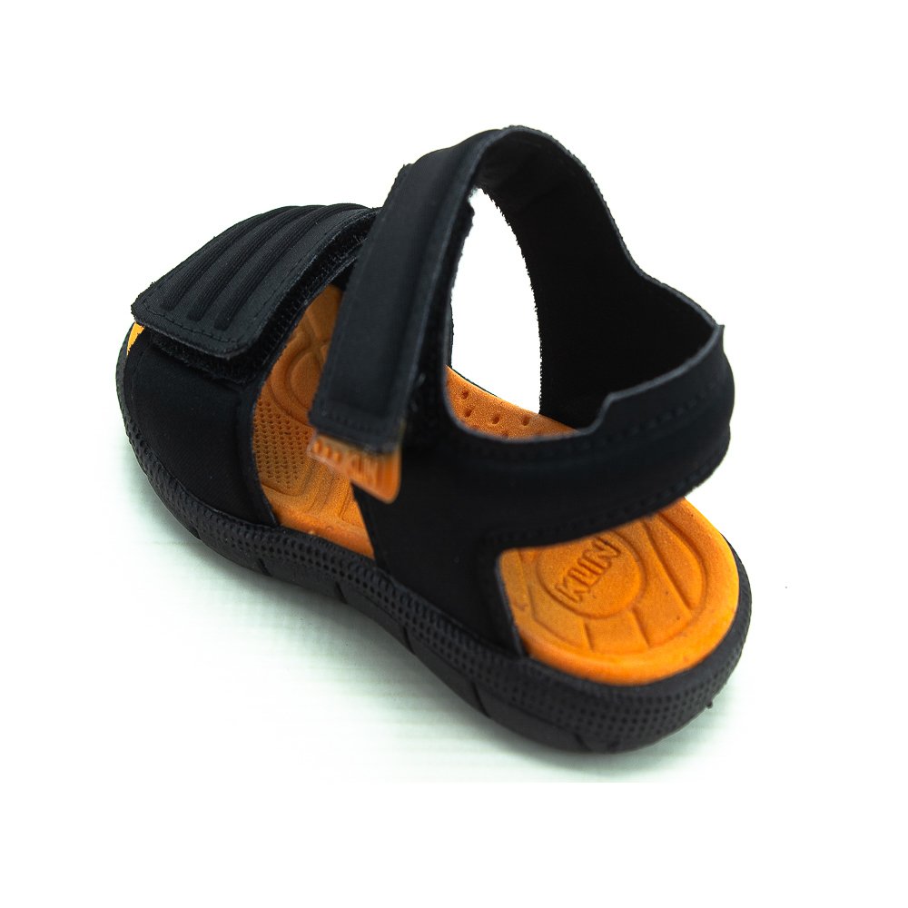 Sandália Infantil Menino Klin Tic Tac - Preto Preto 3