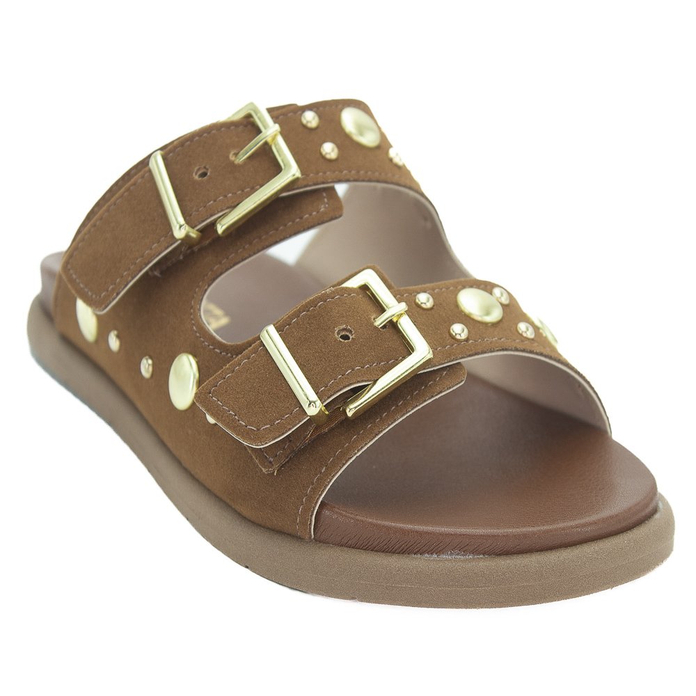 Papete Feminina Mariotta 20675-24 - Marrom Marrom 2