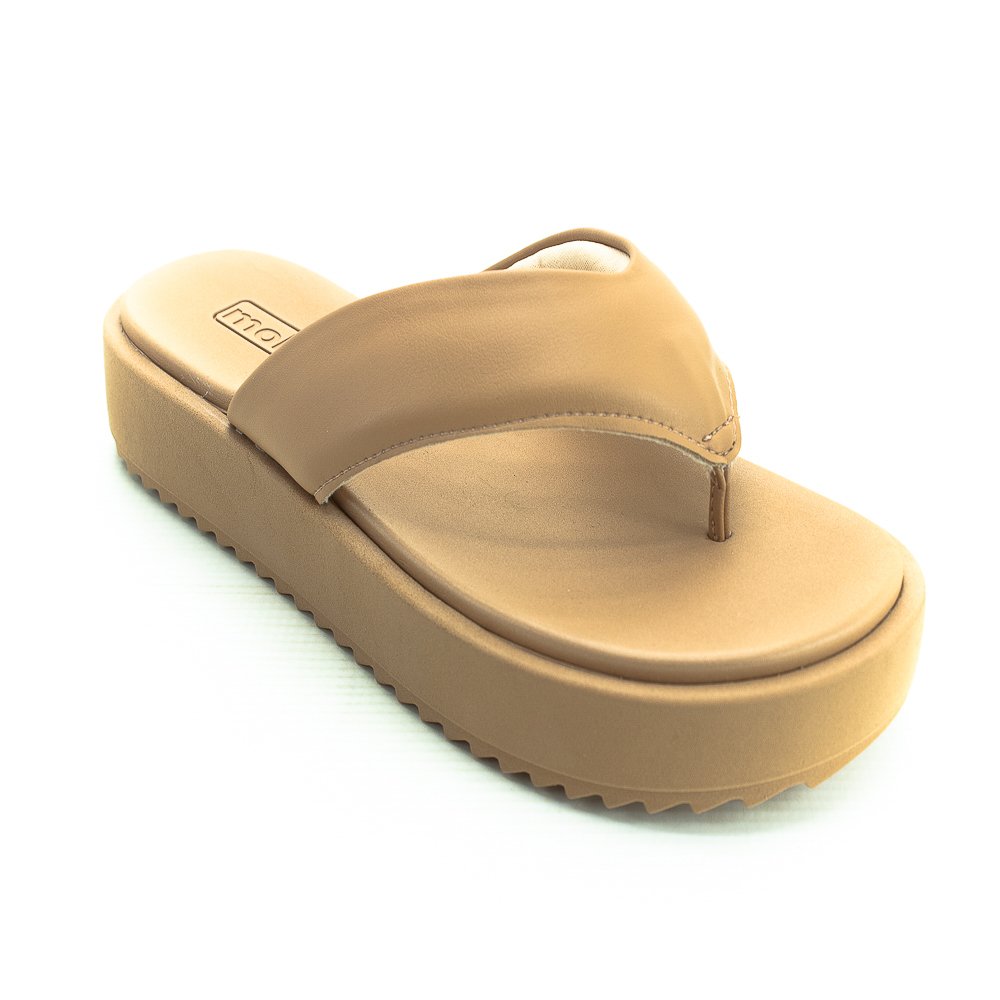 Chinelo Feminino Moleca 5489.100 - Nude Bege 2