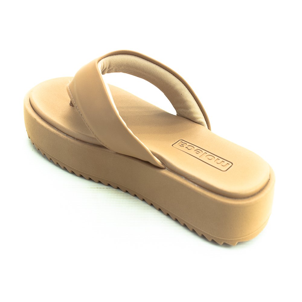 Chinelo Feminino Moleca 5489.100 - Nude Bege 3
