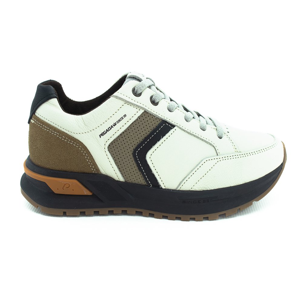 Sapatênis Masculino Pegada 112101-05 - Off White