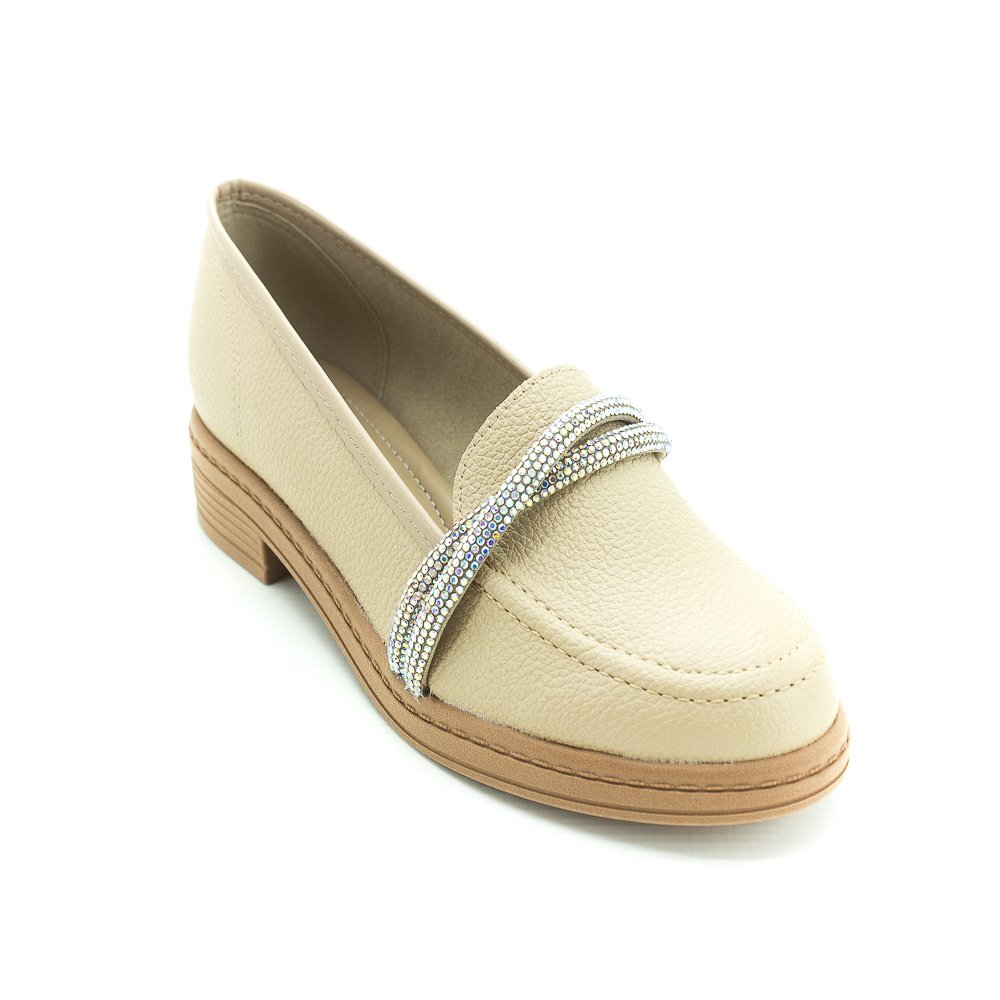 Mocassim Feminino Beira Rio 4312.102 - Bege Bege 2