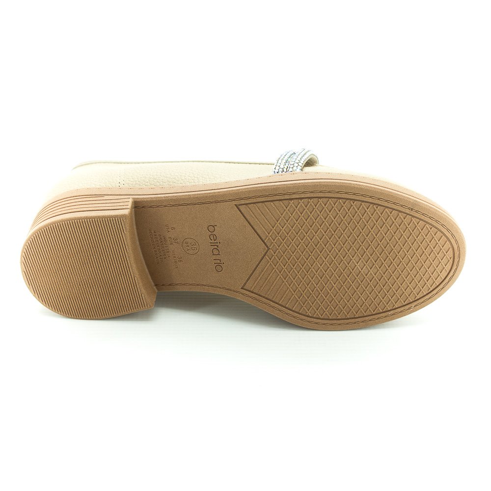 Mocassim Feminino Beira Rio 4312.102 - Bege Bege 4