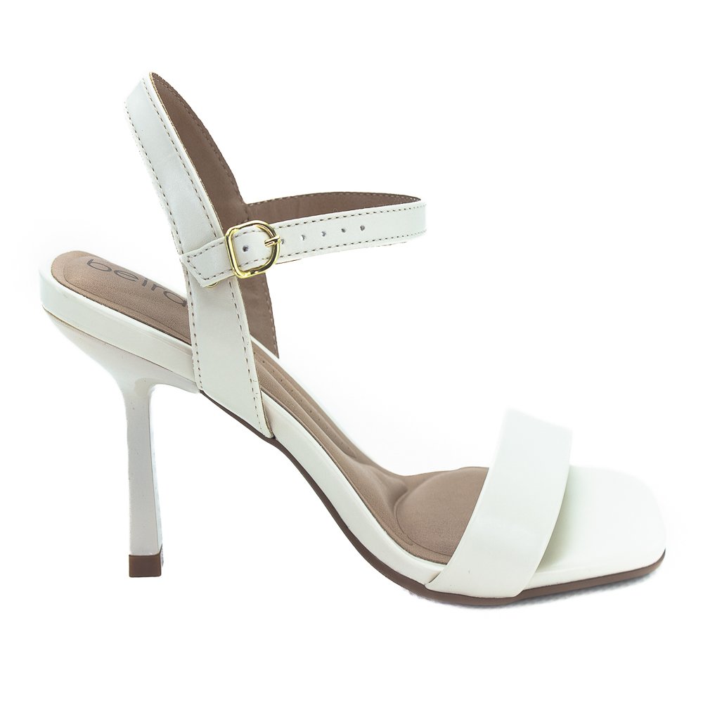 Sandália Feminina Beira Rio 8490.315 - Branco