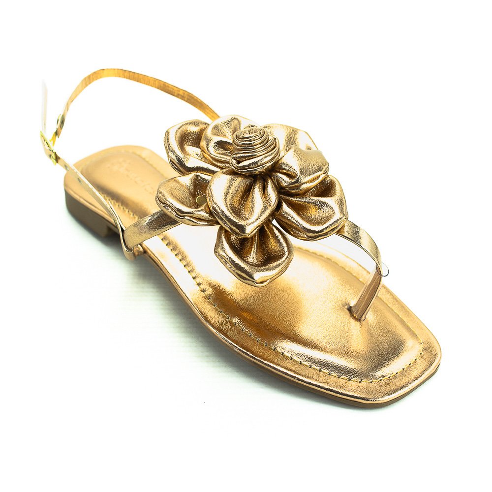 Sandália Feminina Musa Fashion 29310 - Cobre Marrom 2