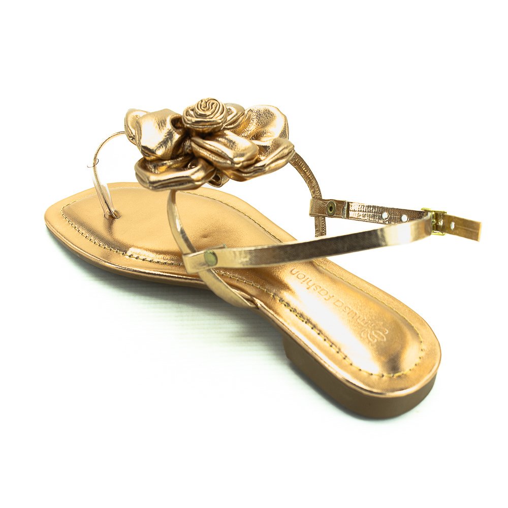 Sandália Feminina Musa Fashion 29310 - Cobre Marrom 3
