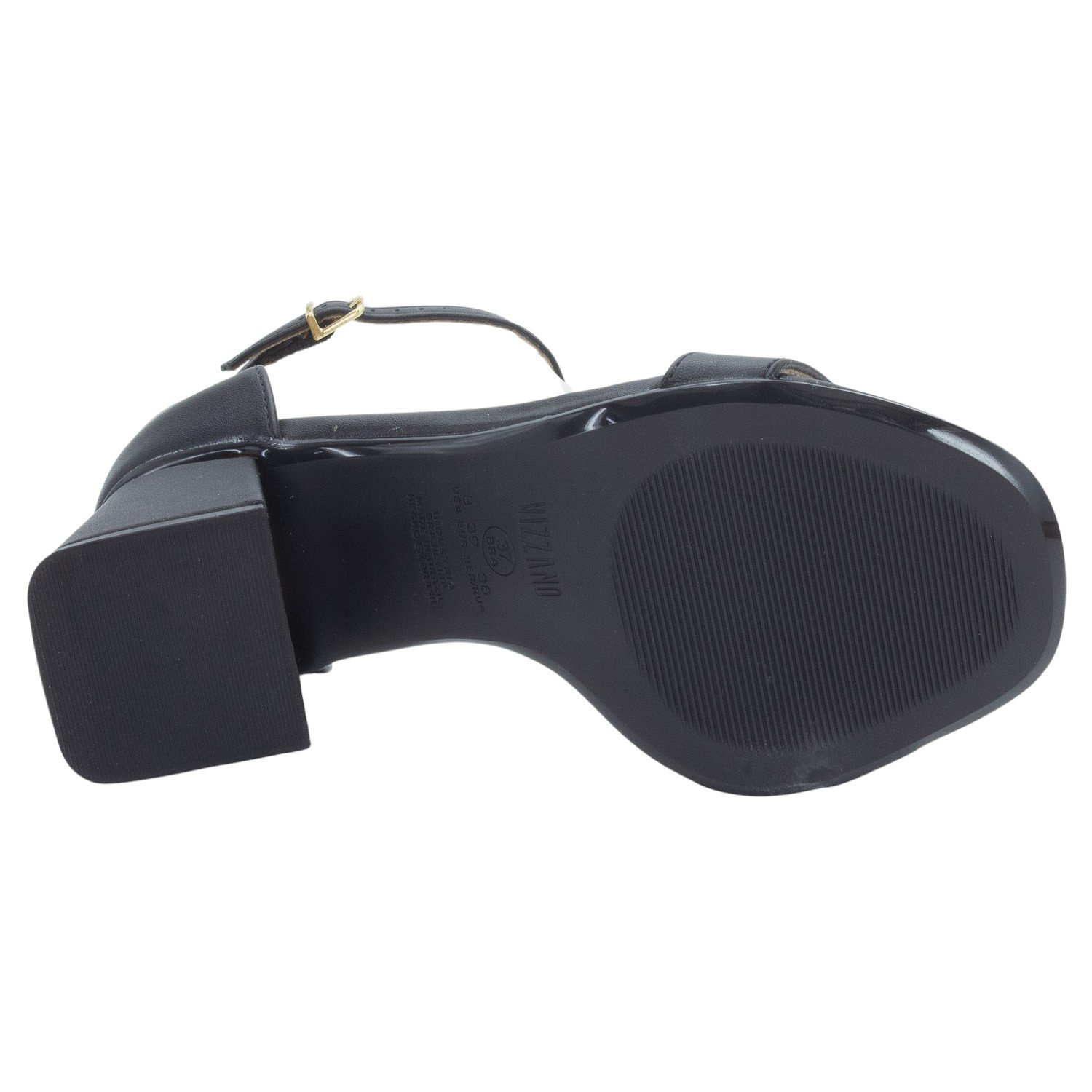 Sandália Feminina Vizzano 6428.104 - Preto Preto 4