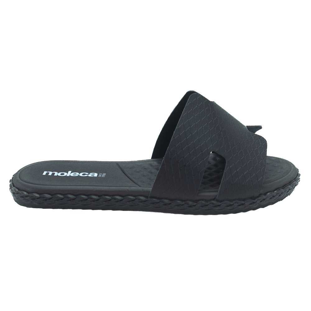 Rasteira Feminina Moleca 5452.253 - Preto