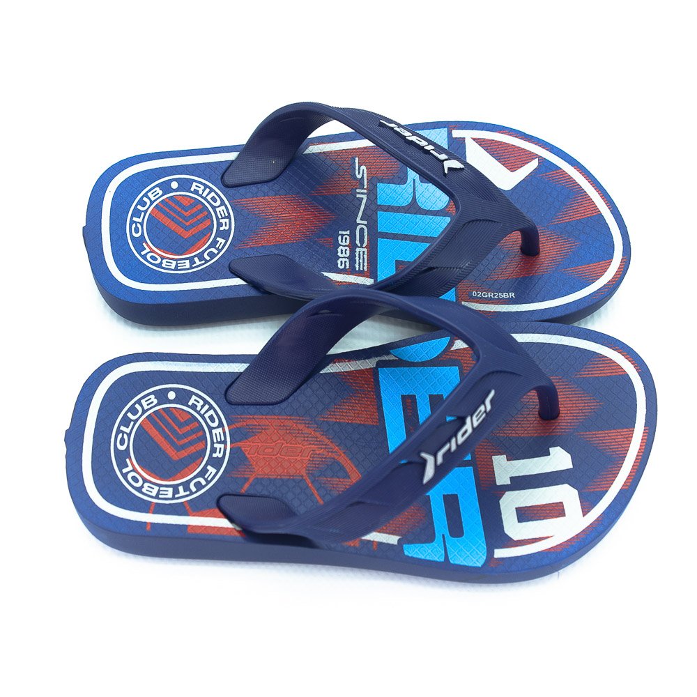 Chinelo Infantil Menino Rider Street Joy - Azul Azul 2