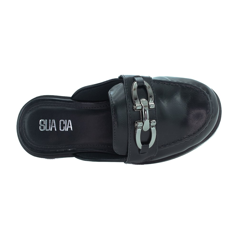 Mule Feminino Sua Cia 8351.16055 - Preto Preto 5