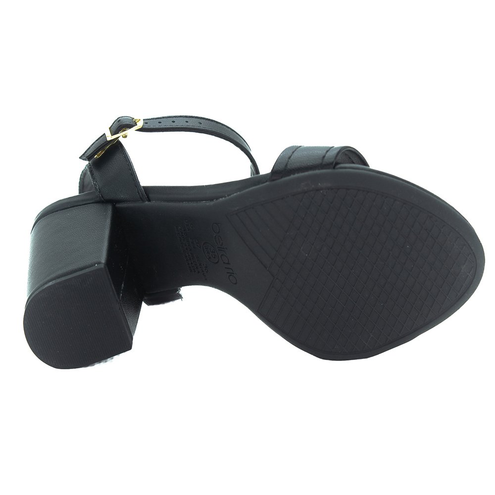 Sandália Feminina Beira Rio 8280.685 - Preto Preto 4