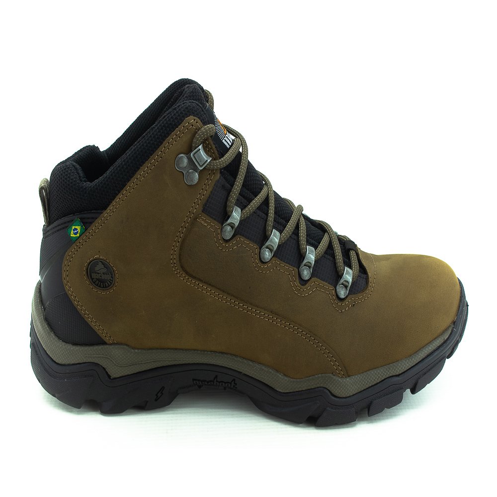 Coturno Masculino Macboot Tiê 02 - Marrom