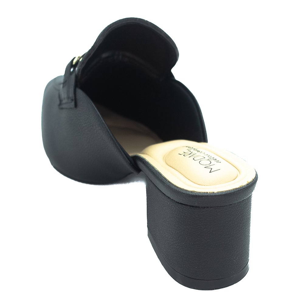 Mule Feminino Modare 7340.124 - Preto Preto 3