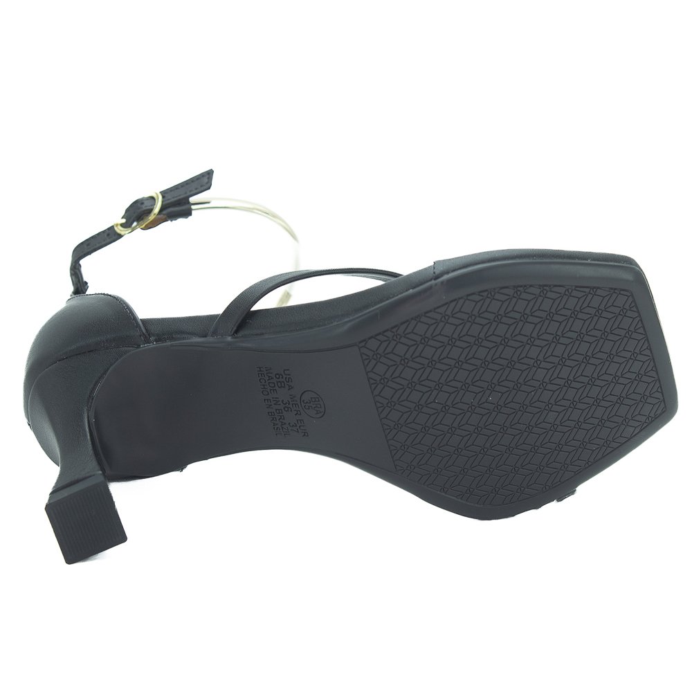 Sandália Feminina Mariotta 20961-03 - Preto Preto 4