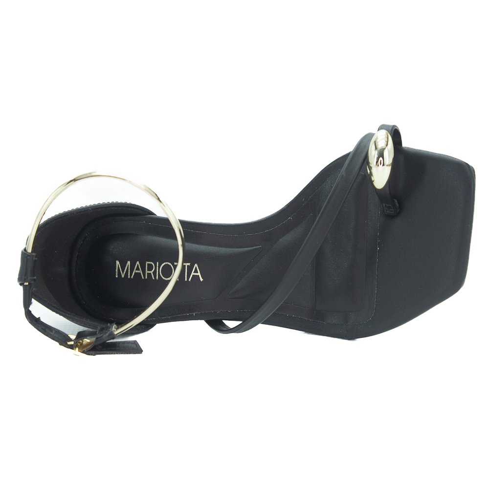 Sandália Feminina Mariotta 20961-03 - Preto Preto 5