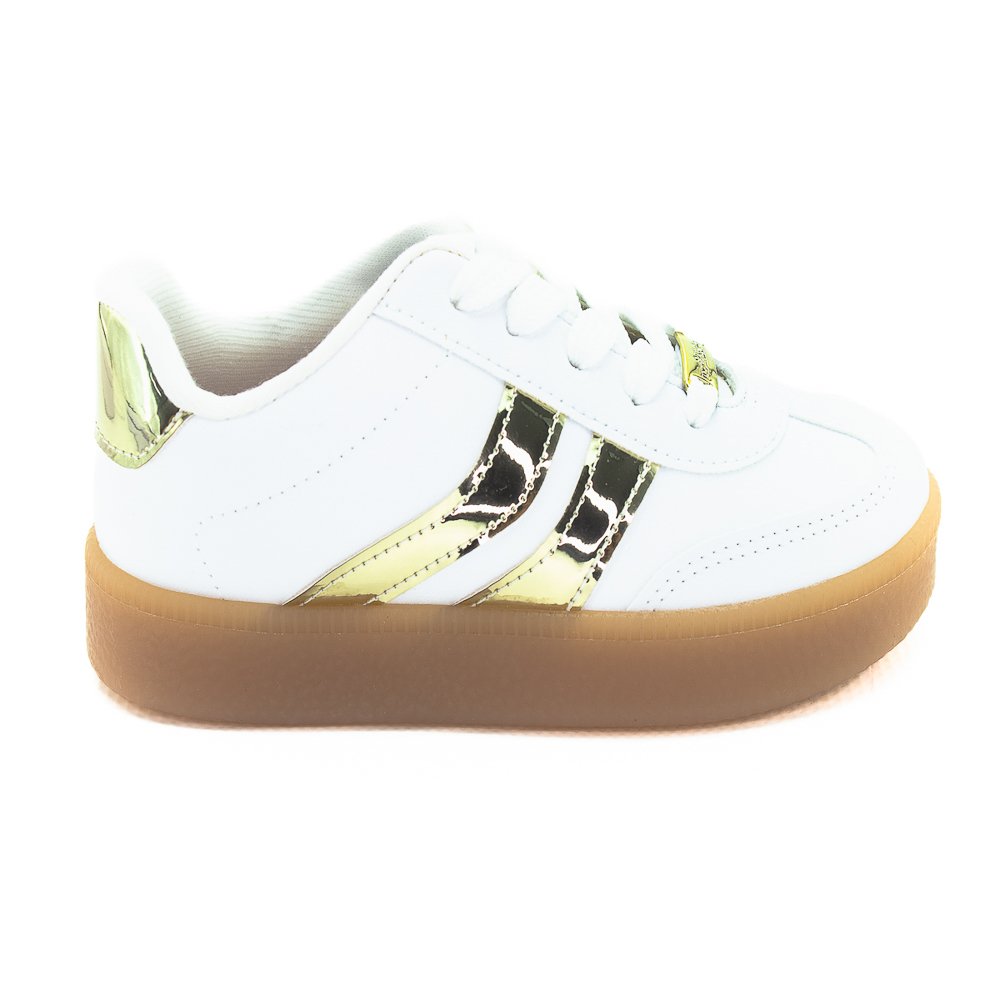 Tênis Infantil Menina Molekinha 2582.102 - Branco