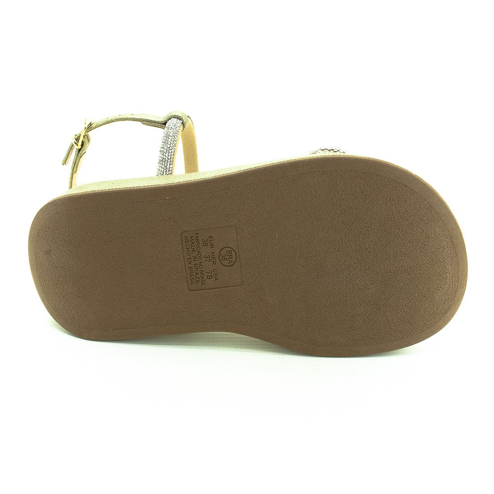 Sandália Feminina Mariotta 20215-40 - Dourato Dourado 2