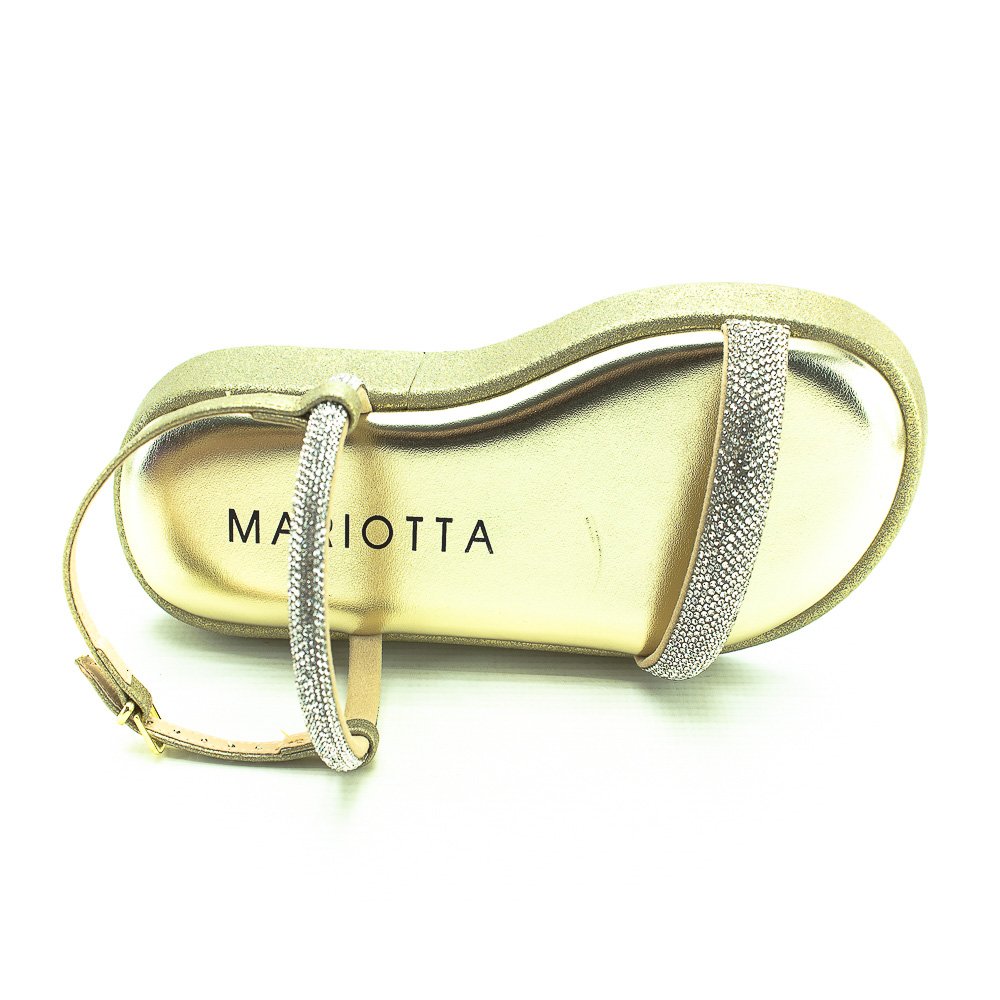 Sandália Feminina Mariotta 20215-40 - Dourato Dourado 5