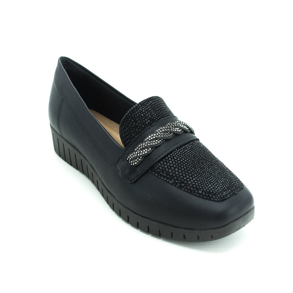 Mocassim Feminino Campesi L9167 - Preto Preto 2