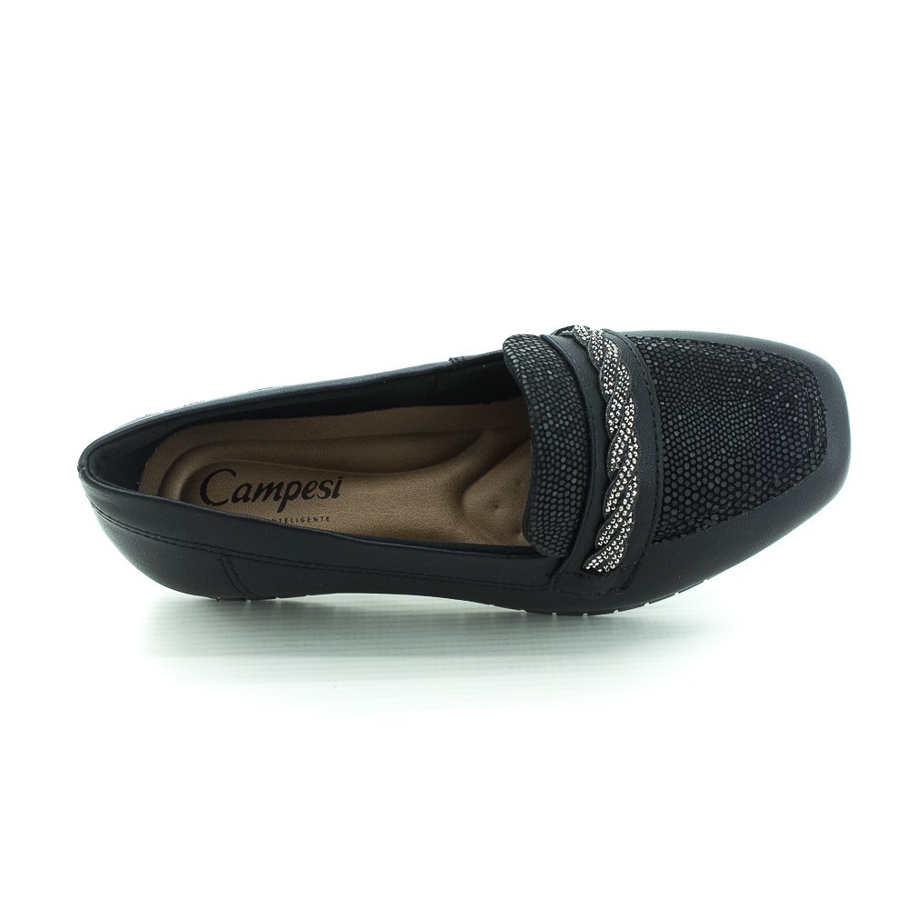Mocassim Feminino Campesi L9167 - Preto Preto 5