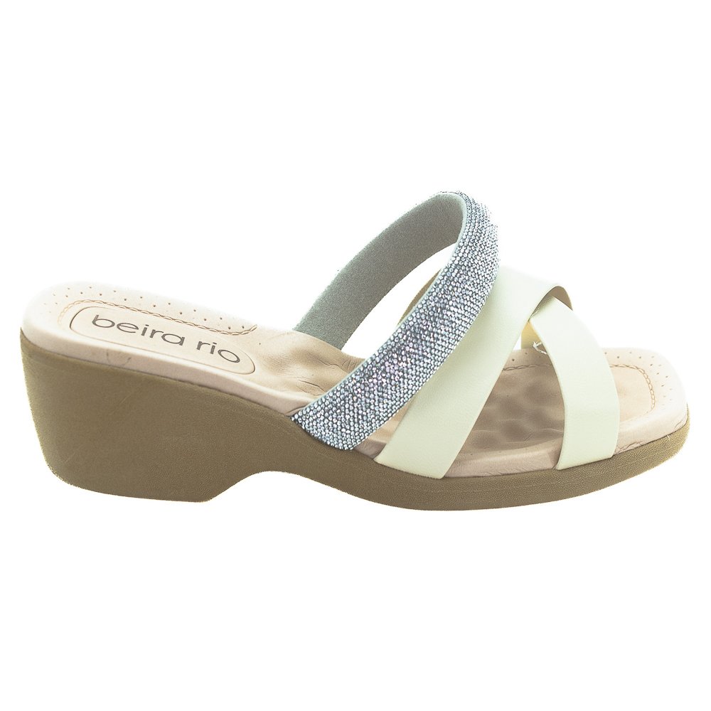 Tamanco Feminino Beira Rio 8527.114 - Branco