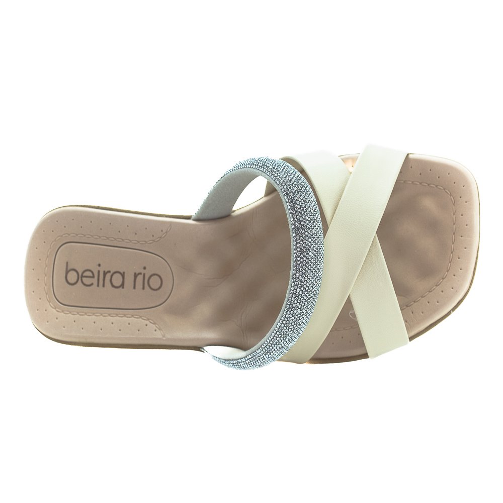 Tamanco Feminino Beira Rio 8527.114 - Branco Branco 5