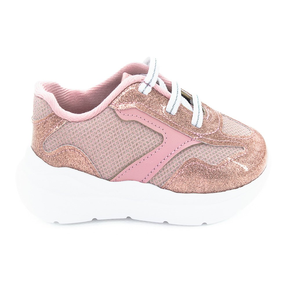 Tênis Infantil Menina Molekinha 2738.102 - Rosa