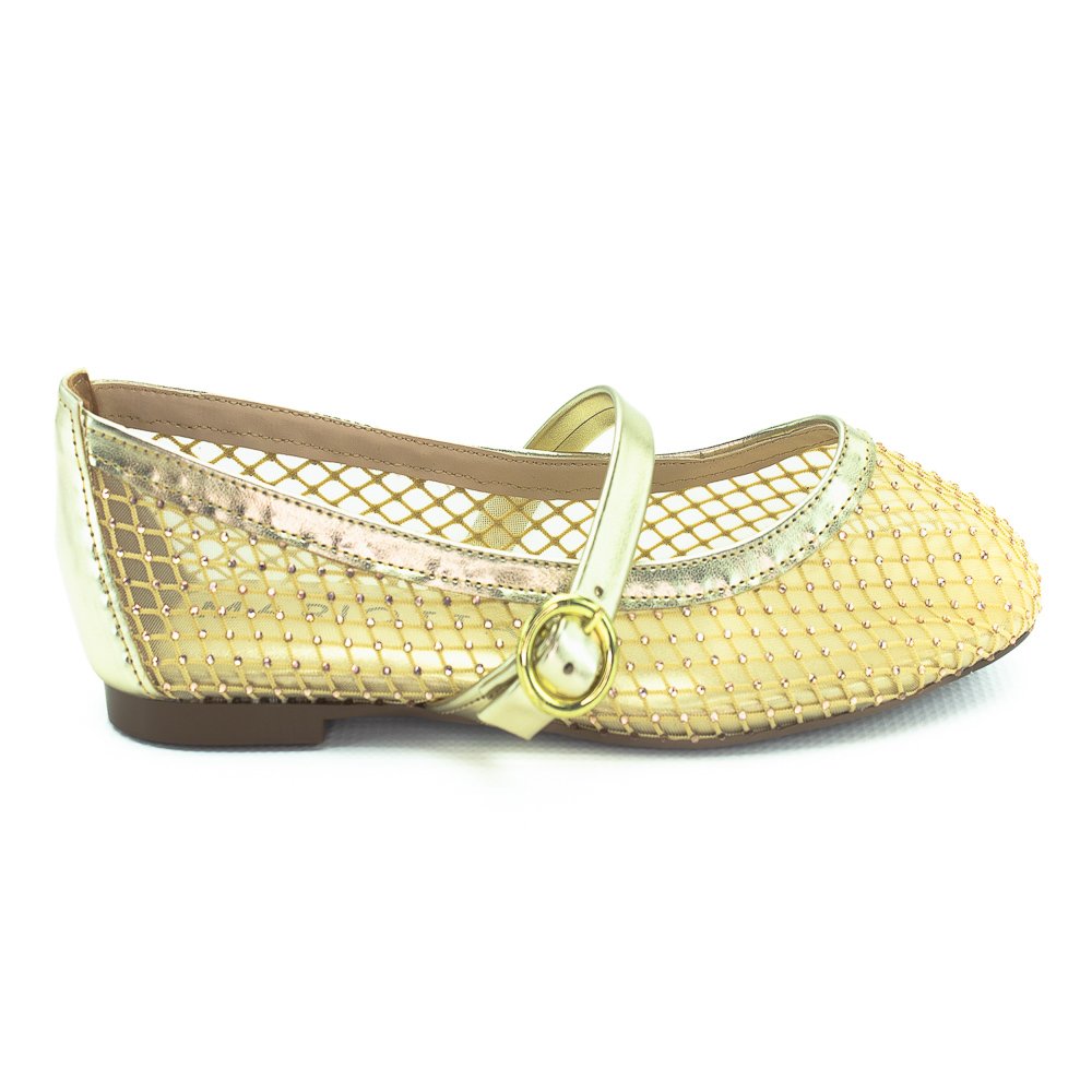 Sapatilha Feminina Mariotta 20484.02 - Dourado