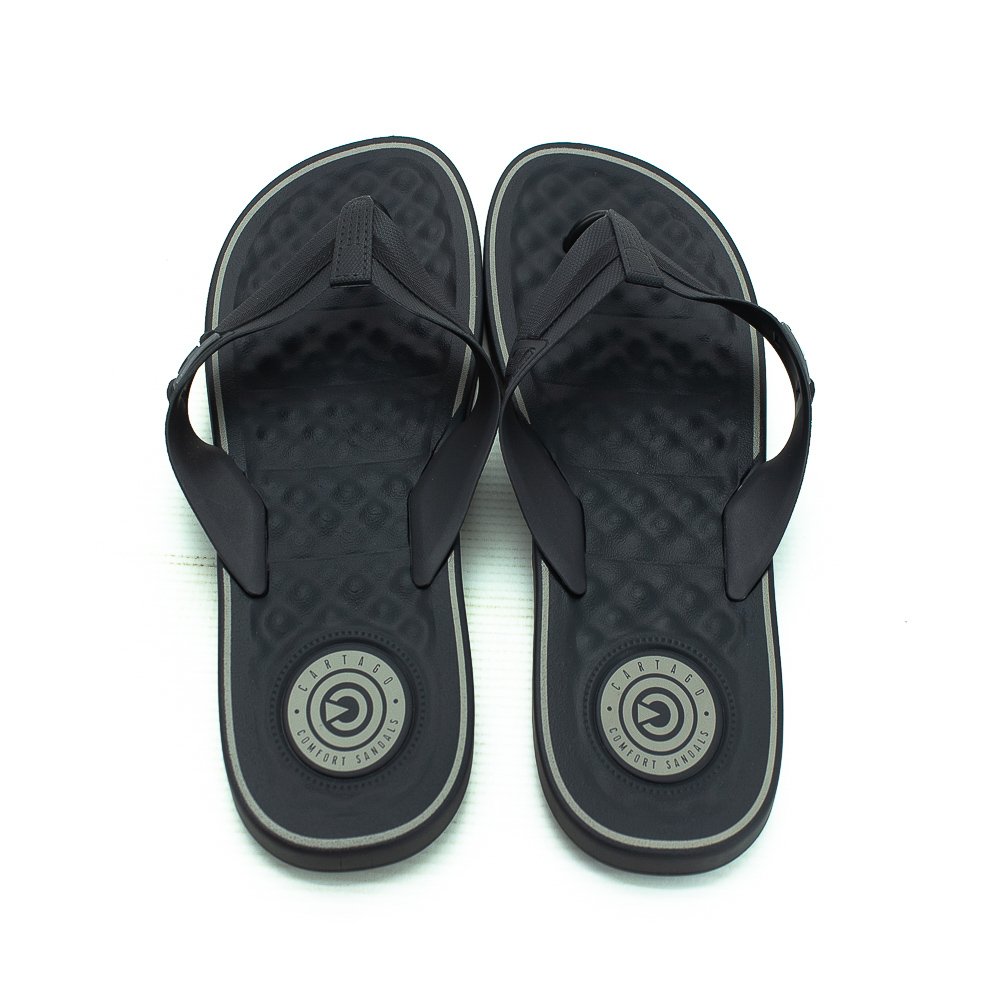 Chinelo Masculino Cartago Arizona - Preto Preto 2