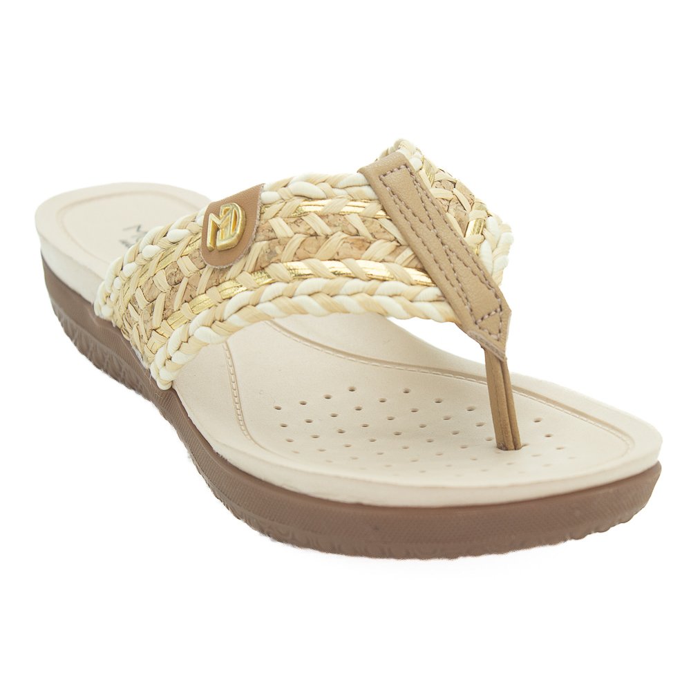 Chinelo Feminino Modare 7125.258 - Bege Bege 2
