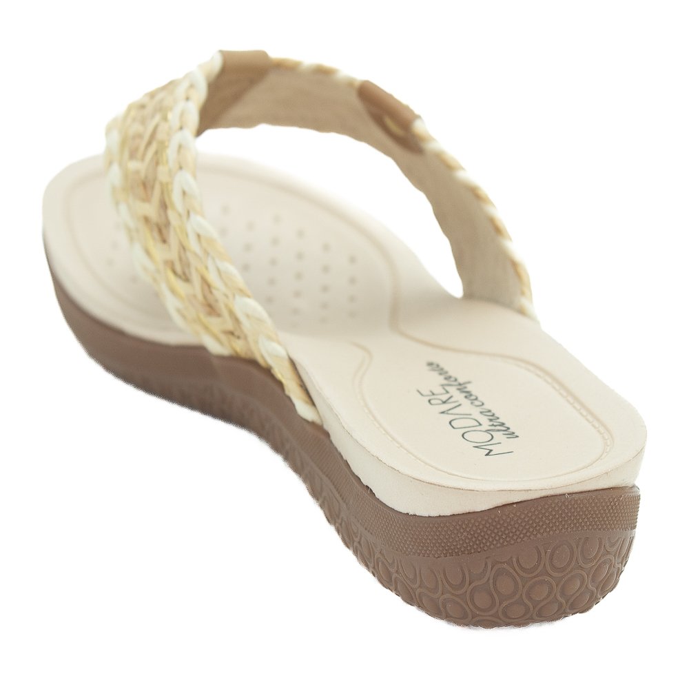 Chinelo Feminino Modare 7125.258 - Bege Bege 3