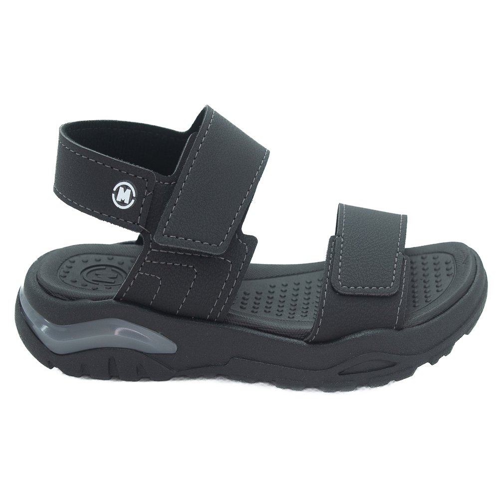 Sandália Infantil Menino Molekinho 2430.101 - Preto