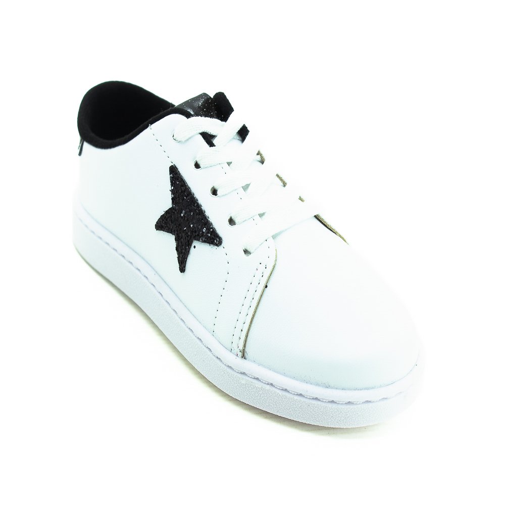 Tênis Infantil Menina Molekinha 2574.104 - Branco Branco 2