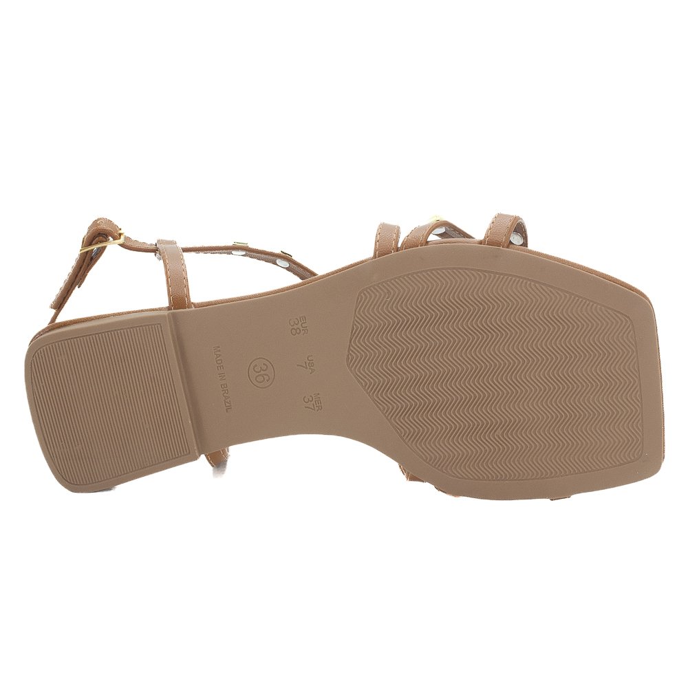 Sandália Feminina Sua Cia 8230.16133 - Marrom Marrom 4