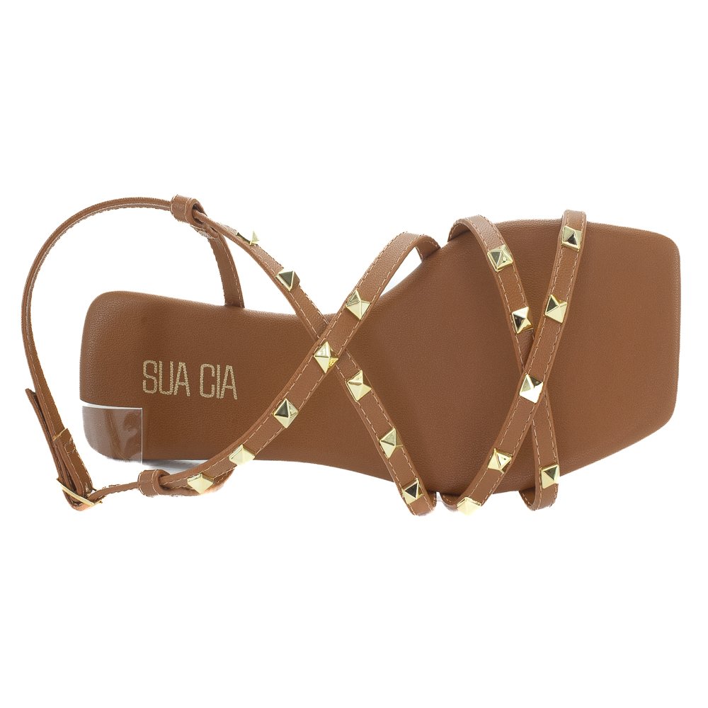 Sandália Feminina Sua Cia 8230.16133 - Marrom Marrom 5
