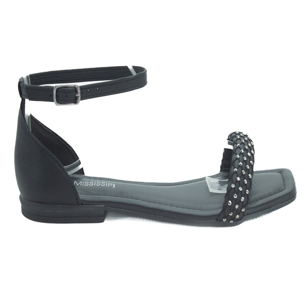 Sandália Feminina Mississipi MF833 - Preto