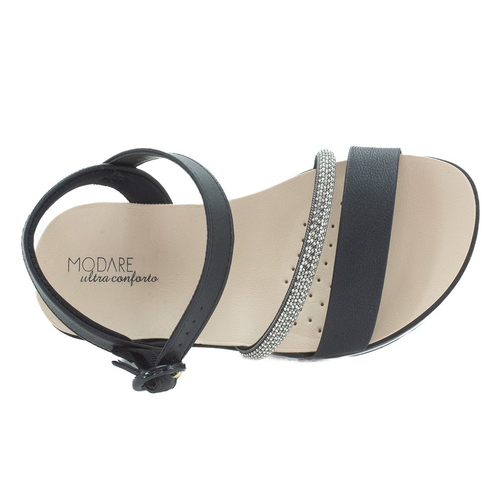 Sandália Feminina Modare 7132.144 - Preto Preto 5