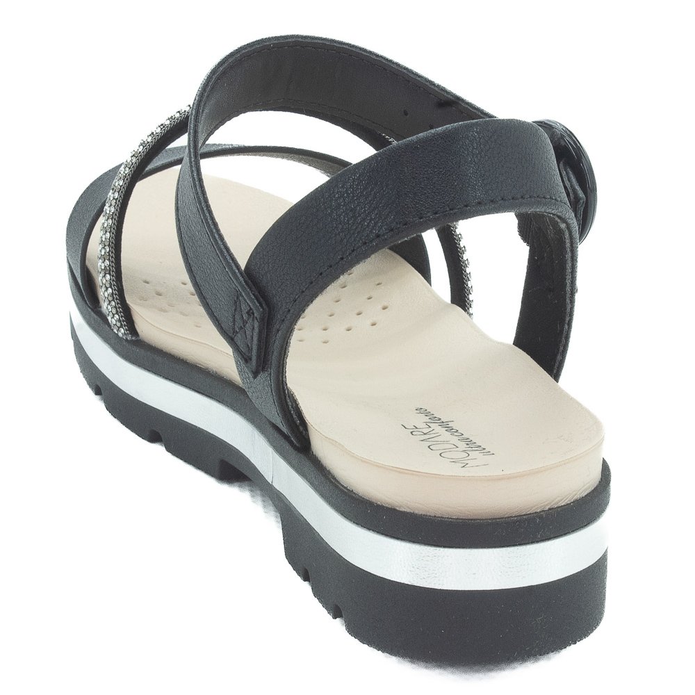 Sandália Feminina Modare 7132.144 - Preto Preto 3
