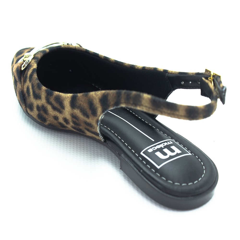 Sapatilha Feminina Moleca Slingback 5444.333 - Preto Preto 3