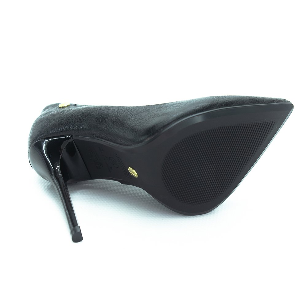Scarpin Feminino Vizzano 1421.100 - Preto Preto 4
