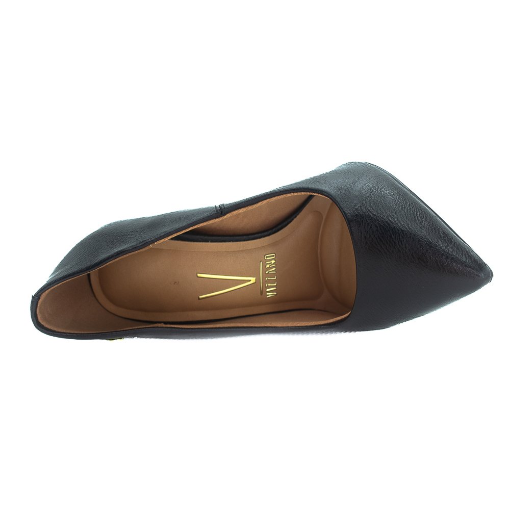 Scarpin Feminino Vizzano 1421.100 - Preto Preto 5