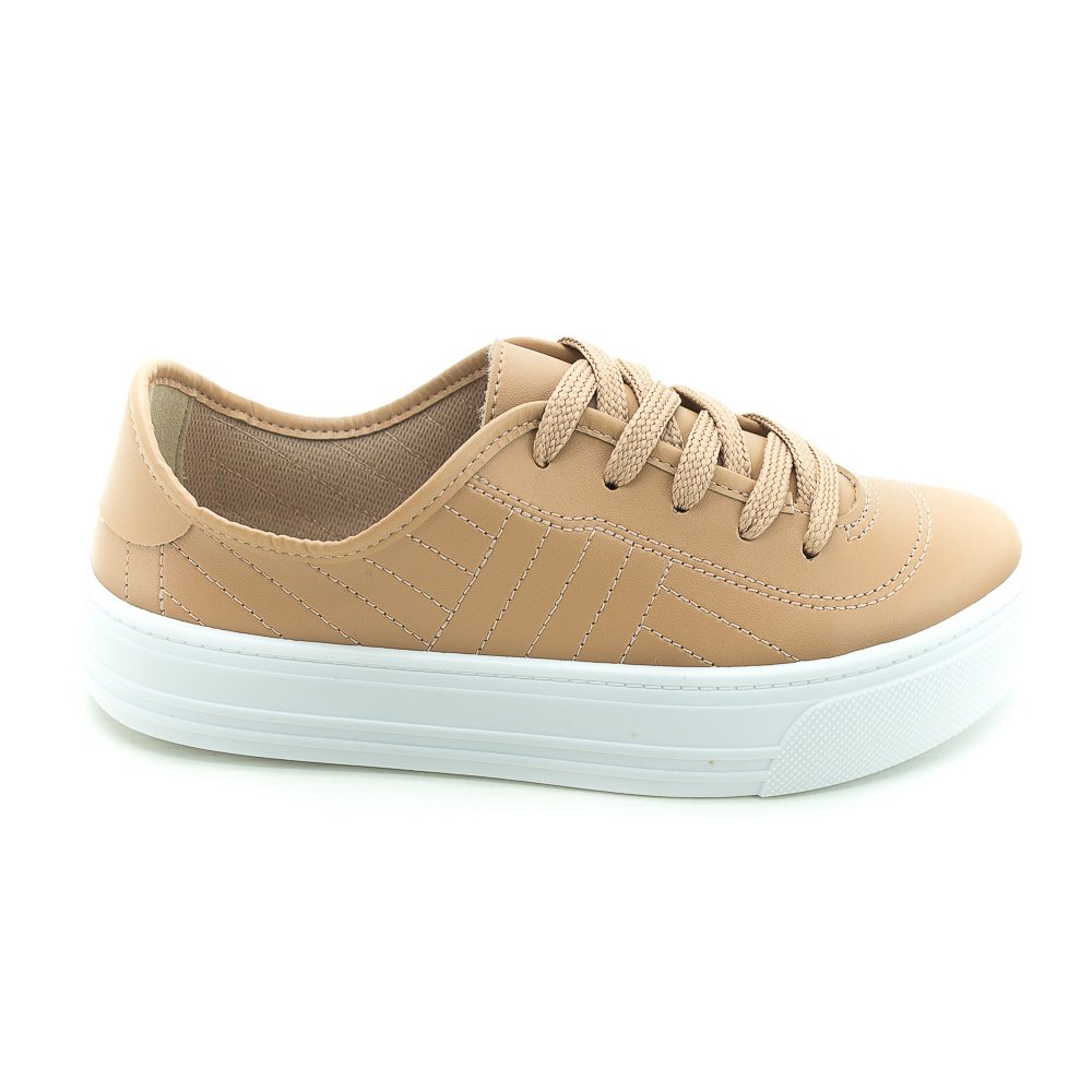 Tênis Feminino Beira Rio 4220.423 - Nude