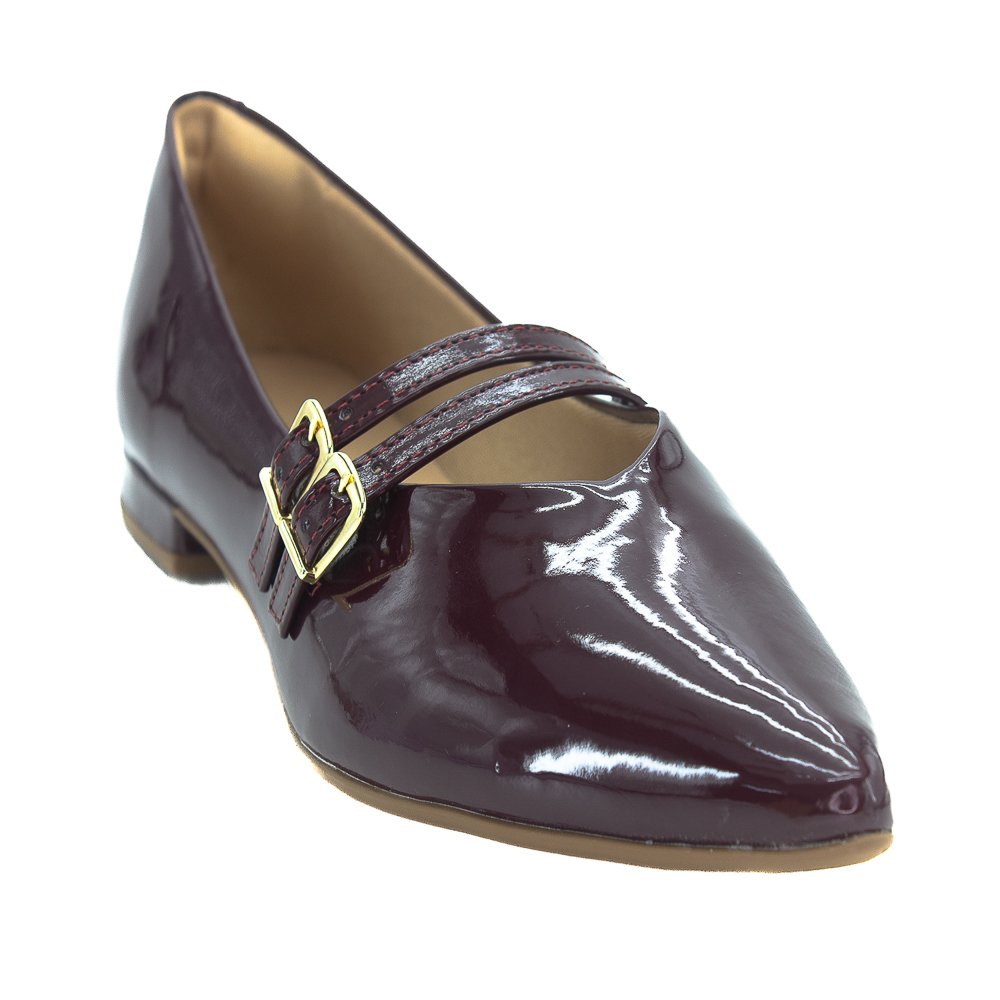 Sapatilha Feminina Sua Cia 8117.15937 - Vinho Vermelho 2